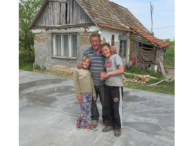 Izgrađen temelj nove kuće porodice Grković